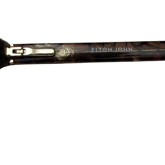 Elton John Eyewear Carnaby Brown Tortoise Unisex Frames Square - Picture 9 of 14